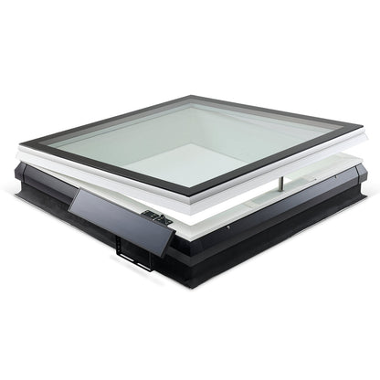 iWindow Flachdachfenster Öffnend mit Solarantrieb - Komplettset 70x130 cm – Ansicht 2