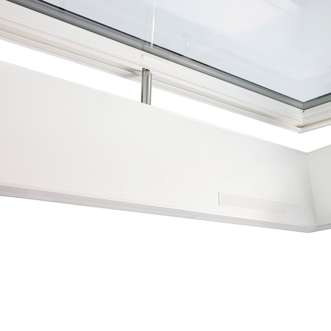 iWindow Flachdachfenster Öffnend mit Solarantrieb - Komplettset 110x110 cm – Ansicht 3