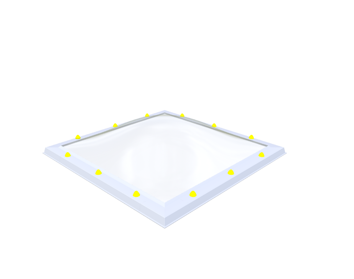 Skylux Lichtkuppel 100x100 cm – Ansicht 24