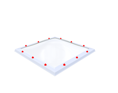 Skylux Lichtkuppel 100x100 cm – Ansicht 11