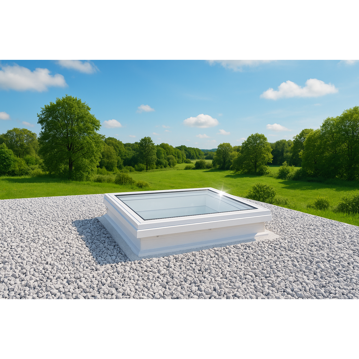 Skylux Flachdachfenster Vitria 80x110 cm – Ansicht 3