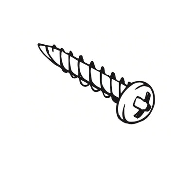 HILO PVC-Schraube 25 mm (zum Befestigen des oberen Scharniers)