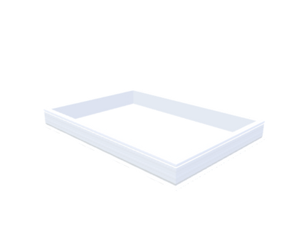 PVC-Aufsatzkranz 130x190 cm - Skylux