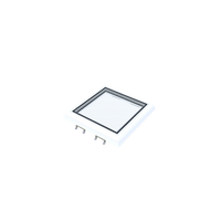 Skylux Flachdachfenster Vitria 40x40 cm
