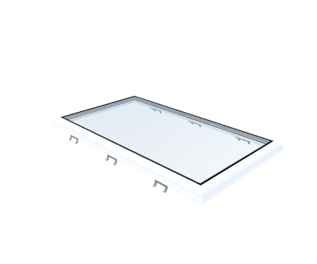 Skylux Flachdachfenster Vitria 70x130 cm