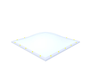 Skylux Lichtkuppel 200x200 cm – Ansicht 9