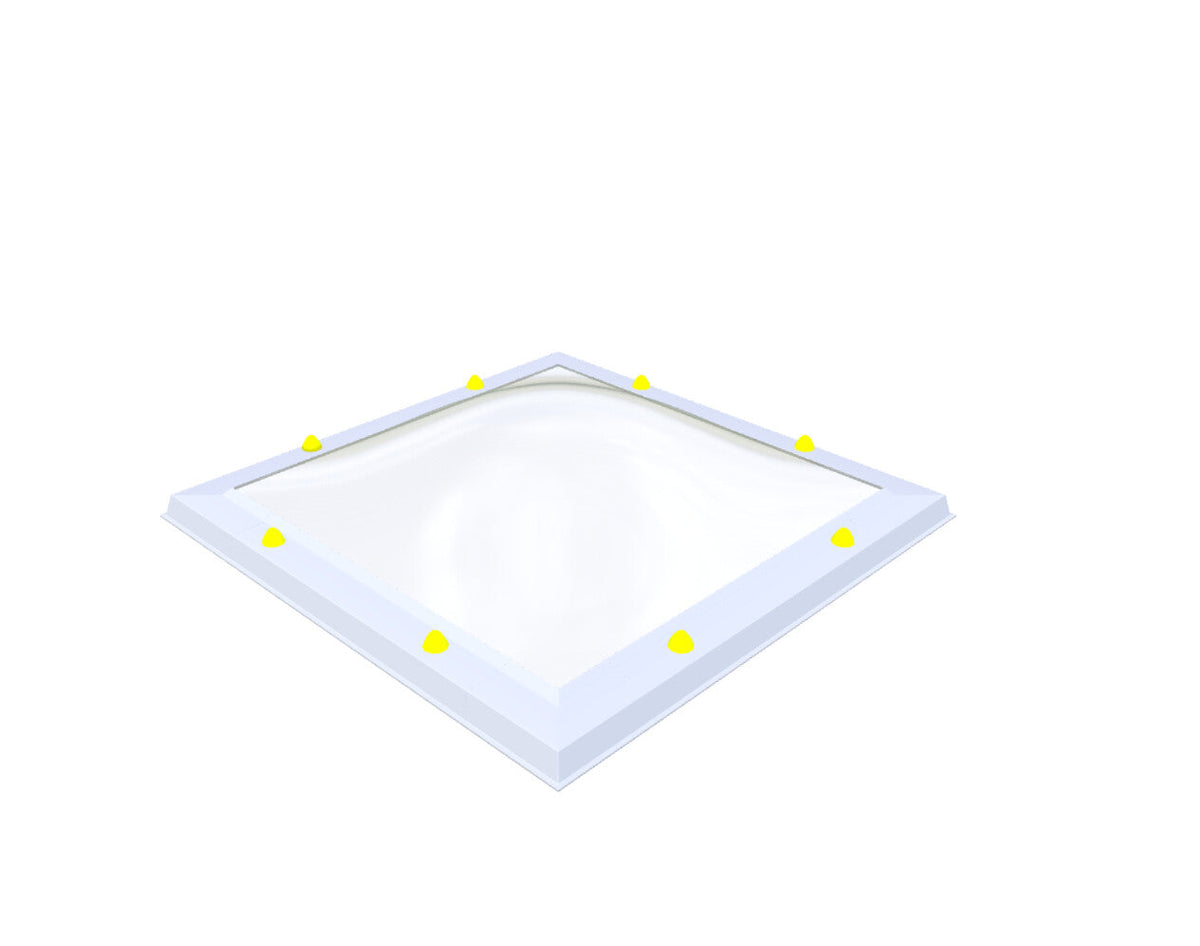 Skylux Lichtkuppel 80x80 cm – Ansicht 5