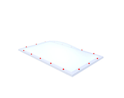 Skylux Lichtkuppel 130x220 cm – Ansicht 18