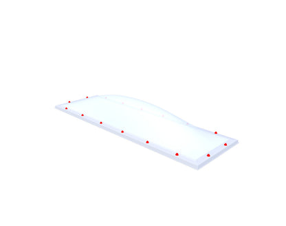 Skylux Lichtkuppel 80x280 cm – Ansicht 17