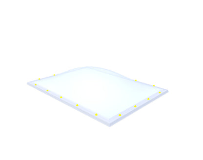 Skylux Lichtkuppel 160x220 cm – Ansicht 6
