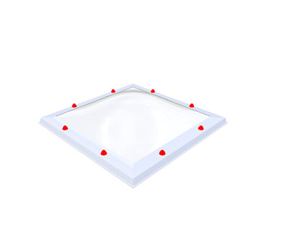 Skylux Lichtkuppel 80x80 cm – Ansicht 11