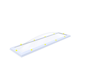 Skylux Lichtkuppel 40x190 cm – Ansicht 5