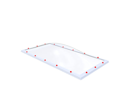 Skylux Lichtkuppel 110x230 cm – Ansicht 11