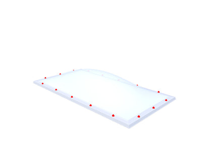 Skylux Lichtkuppel 120x240 cm – Ansicht 8