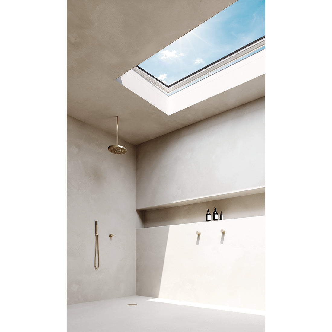 iWindow Flachdachfenster Öffnend mit Solarantrieb - Komplettset 100x180 cm – Ansicht 6
